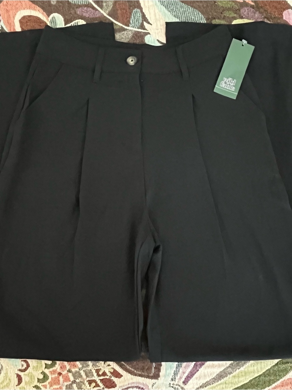 wild fable Black Pleated Dress Pants